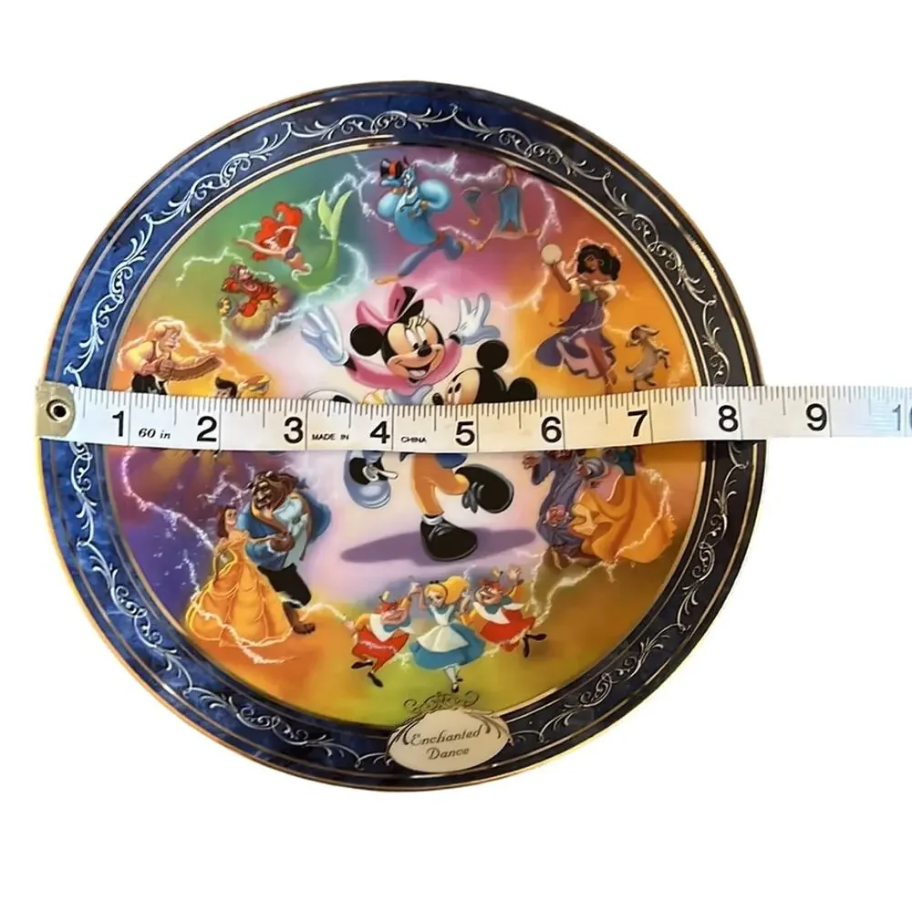 Disney Bradford Exchange Vintage Enchanted Dance 2nd in Magical Disney Moments
